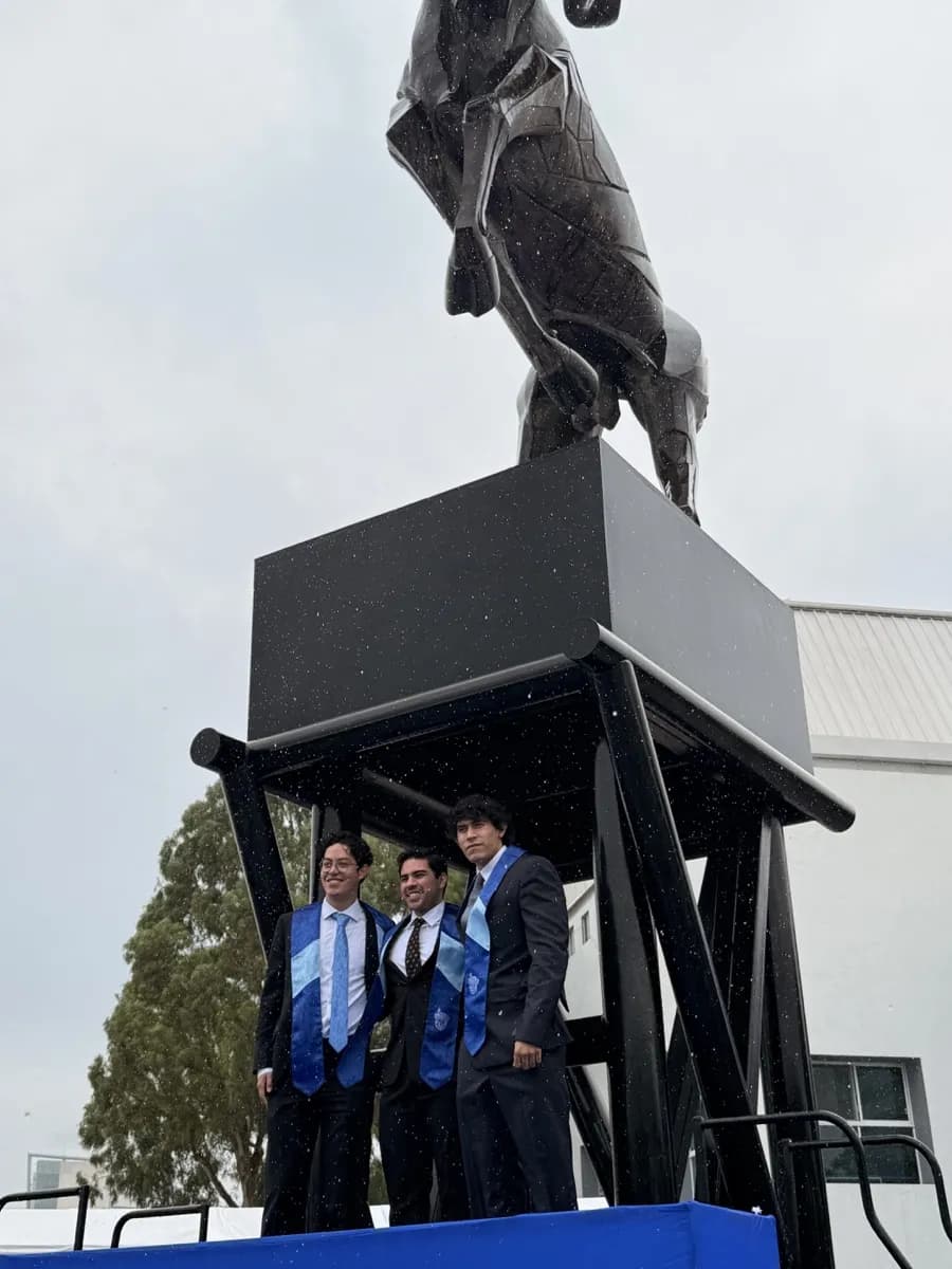 The founders on graduation day at Tec de Monterrey
